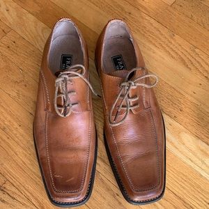 Fratelli Brown Leather Shoes 7.5 Men’s